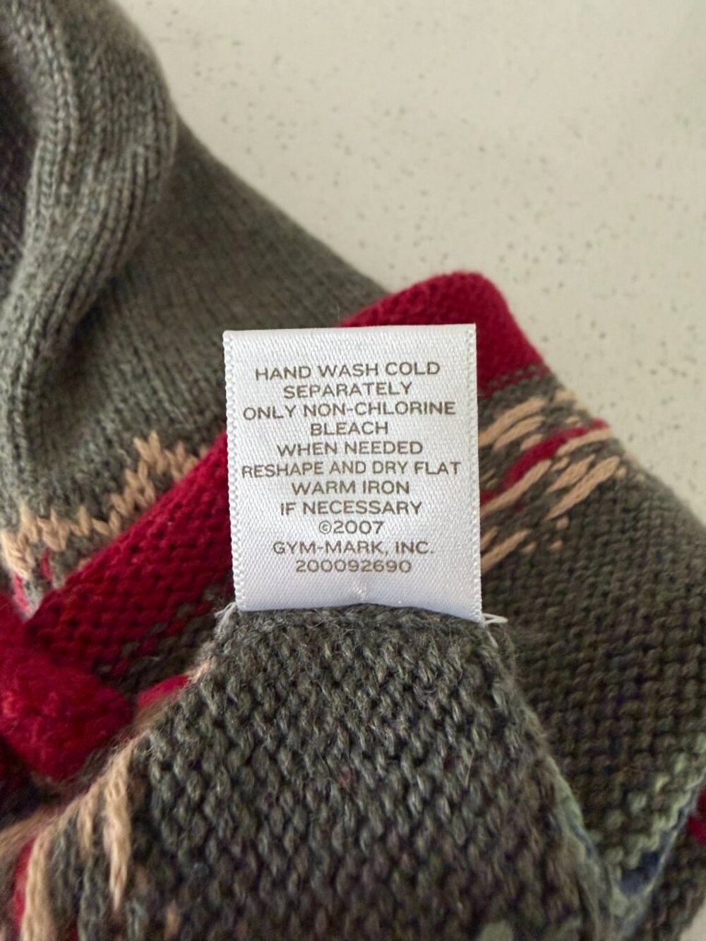 Janie and Jack Knit Christmas Stocking - Picture 5 of 6